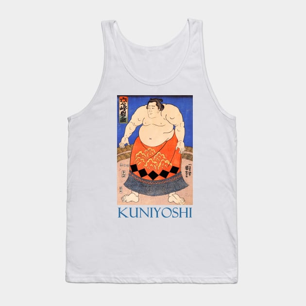 Sumo Wrestler by Utagawa Kuniyoshi Tank Top by Naves